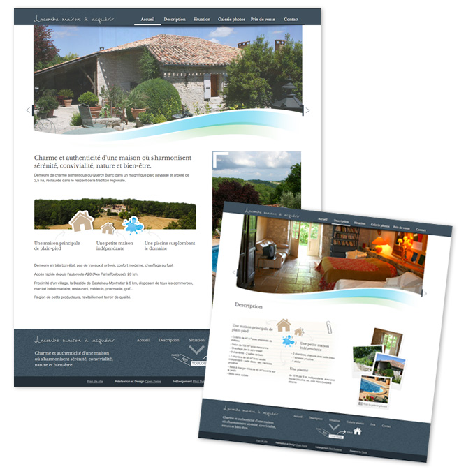 Lacombe webdesign intgration rdaction print